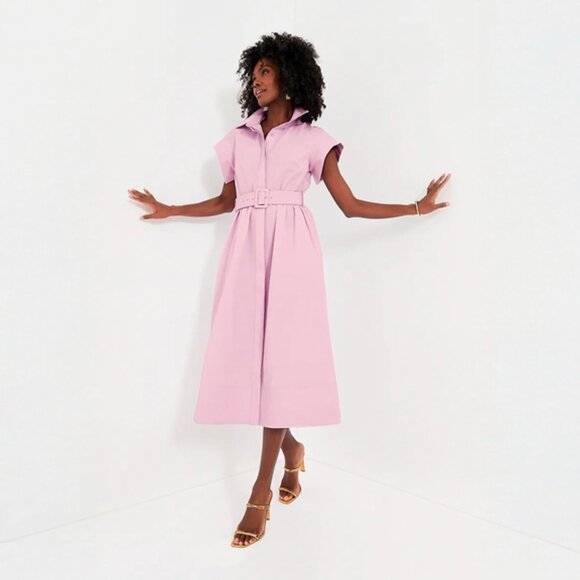 Tuckernuck | Size L | Chloe Dress in Lilac ($298) - Picture 1 of 6